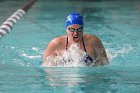 Swimming vs Babson  Wheaton College Swimming vs Babson College. - Photo By: KEITH NORDSTROM : Wheaton, Swimming, Babson